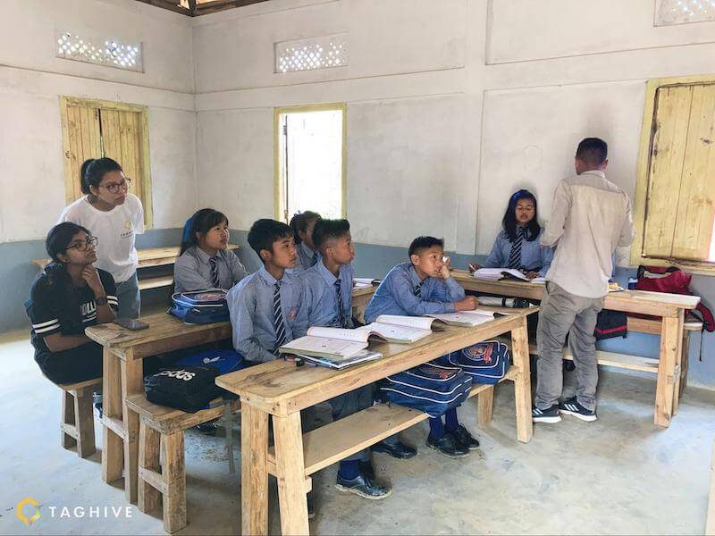 Class Saathi orientation at Sunbird Trust school in Assam